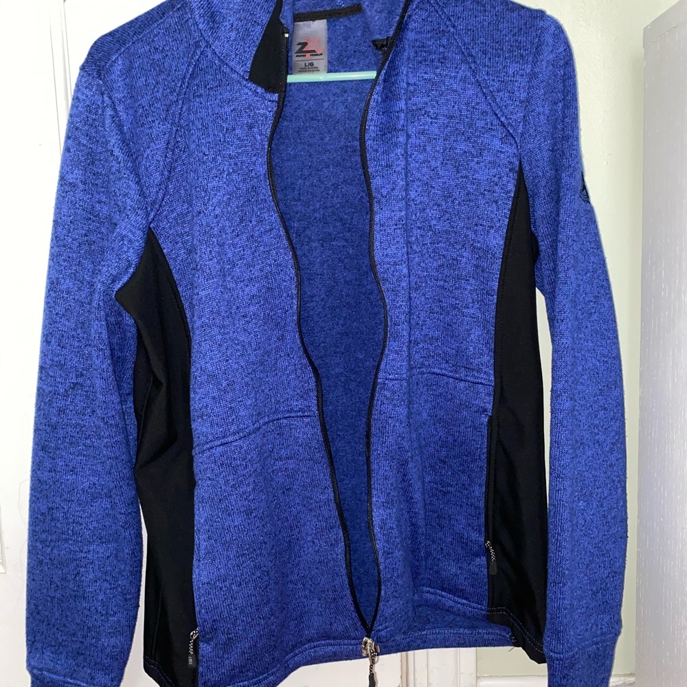 Athletic zip up